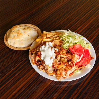 Piatto döner kebap